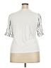 Riley & Rae White Short Sleeve Top Size XXL - photo 2