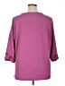Croft & Barrow Purple Pullover Sweater Size 1X - photo 2
