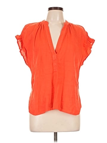 Pilcro Short Sleeve Blouse (view 1)