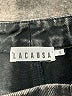 LACAUSA 100% Cotton Black Jeans Size 0 - photo 7