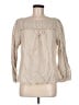 J.Crew Ivory Long Sleeve Blouse Size 8 - photo 1