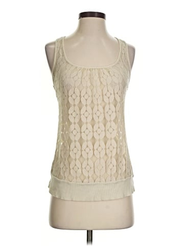 Eyelash Couture Sleeveless Blouse (view 1)