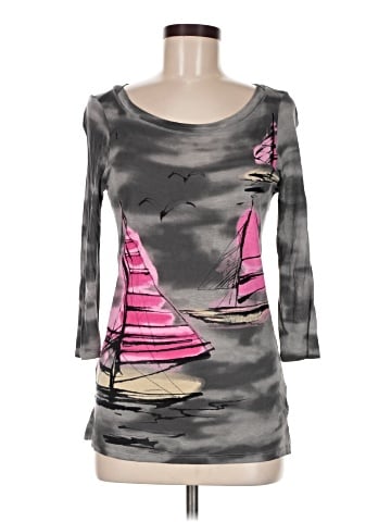 Banana Republic 3/4 Sleeve T-Shirt (view 1)