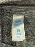 Justice Solid Gray Athletic Shorts Size 10 - photo 3