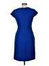 Donna Ricco 100% Polyester Solid Blue Cocktail Dress Size 8 (petite) - photo 2