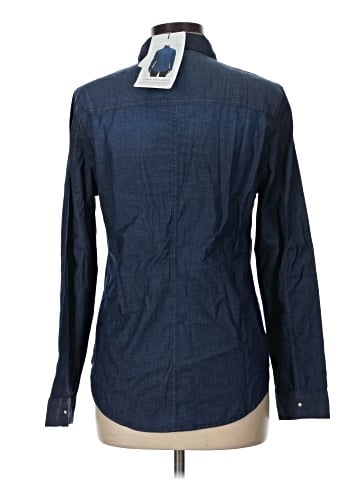 CALVIN KLEIN JEANS Long Sleeve Button-Down Shirt (view 2)
