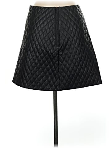 Sunday Best Faux Leather Skirt (view 2)