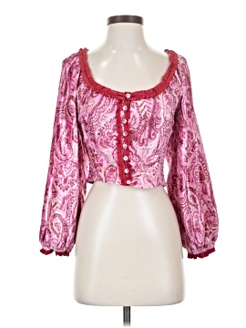 Free People 3/4 Sleeve Blouse