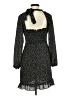 Assorted Brands 100% Polyester Polka Dots Black Casual Dress Size M - photo 2