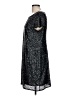 Worthington 100% Polyester Stars Silver Cocktail Dress Size L - photo 5