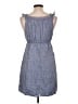 Max Studio Blue Casual Dress Size L - photo 2
