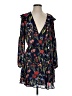 Parker 100% Polyester Floral Blue Cocktail Dress Size S - photo 1