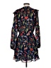Parker 100% Polyester Floral Blue Cocktail Dress Size S - photo 2