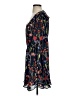 Parker 100% Polyester Floral Blue Cocktail Dress Size S - photo 5