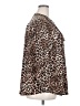 Cocomo Animal Print Brown 3/4 Sleeve Blouse Size 2X - photo 4