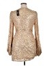 Lulus 100% Polyester Gold Cocktail Dress Size XL - photo 2