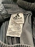 Adidas 100% Polyester Graphic Solid Gray Athletic Shorts Size 10 - 12 - photo 4