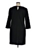 Apt. 9 Color Block Gray Casual Dress Size XL - photo 2