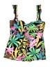 Beyond Tropical Green Swimsuit Top Size 8 - photo 1