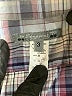 Bonpoint Plaid Gray Long Sleeve Button-Down Shirt Size 3 - photo 3