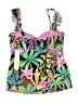 Beyond Tropical Green Swimsuit Top Size 8 - photo 2