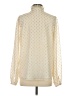 Yumi Kim 100% Polyester Polka Dots Ivory Long Sleeve Blouse Size S - photo 2