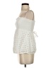 Express 100% Cotton Ivory Sleeveless Blouse Size S - photo 5
