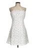 Lulus 100% Polyester Floral White Casual Dress Size M - photo 1