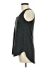 Peyton Jensen Gray Sleeveless T-Shirt Size M - photo 5
