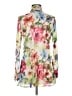 Susan Graver Floral Ivory 3/4 Sleeve Blouse Size M - photo 2