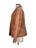 Alfani 100% Leather Tan Blazer Size L - photo 5