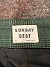 Sunday Best Argyle Green Formal Skirt Size 8 - photo 4