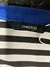 Dokotoo Stripes Blue Short Sleeve Top Size L - photo 7