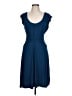 Max Studio Solid Blue Cocktail Dress Size L - photo 1