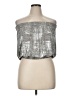 Urban Outfitters Metallic Silver Sleeveless Blouse Size XL - photo 1