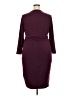 Torrid Solid Burgundy Cocktail Dress Size 2X Plus (2) - photo 2