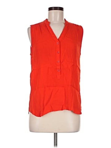 CAbi Sleeveless Button-Down Shirt (view 1)