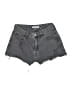 PacSun 100% Cotton Hearts Gray Denim Shorts Size 25 waist - photo 1