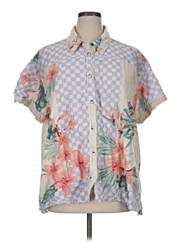 We the Free Short Sleeve Blouse (view 1)