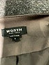 Worth New York Metallic Gray Jacket Size S - photo 6