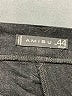 Amisu 100% Viscose Solid Black Shorts Size EU 44 / US 14 - photo 3
