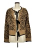 Unbranded Animal Print Brown Cardigan Size M - photo 1
