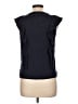J.Crew 100% Linen Black Sleeveless Top Size L - photo 2