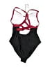 Retro Stage Color Block Red Burgundy Two Piece Swimsuit Size XXL - photo 2