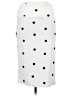 Lularoe Polka Dots White Casual Skirt Size M - photo 2