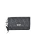 DKNY 100% Polyurethane Gray Black Wristlet One size - photo 1