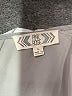Pink Rose 100% Polyester Gray Short Sleeve Top Size L - photo 7