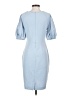 Express Solid Blue Casual Dress Size S - photo 2