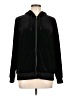 M&S 100% Polyester Black Zip Up Hoodie Size L - photo 1