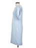 Express Solid Blue Casual Dress Size S - photo 5
